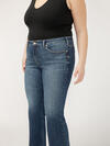 Suki Mid Rise Kick Flare Jeans Plus Size image number 4