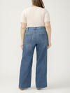 Suki Mid Rise Wide Leg Knit Flex Jeans image number 1
