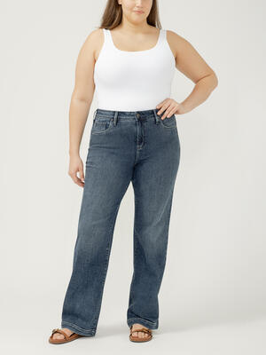 Avery High Rise Trouser Luxe Stretch Jeans