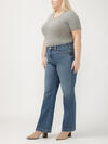 Avery High Rise Trouser Leg Jeans Plus Size image number 2